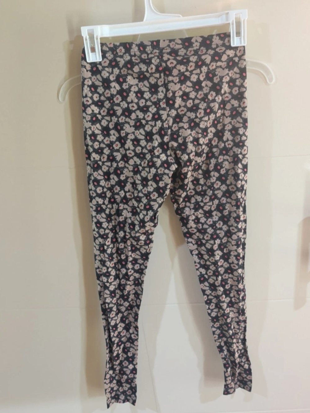 Old Navy Leggings Size XS Extra Small Black/Floral new